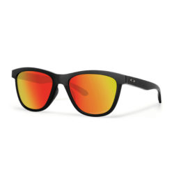 Women's Oakley Sunglasses - Oakley Moonlighter. Matte Black - Ruby Iridium Polarized